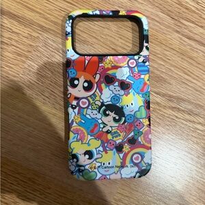 Cartoon Network Powerpuff Girls Colorful Printed Phone Case - Blue, Red, Yellow